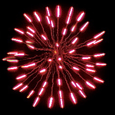 Одиночный салют Неваляшка