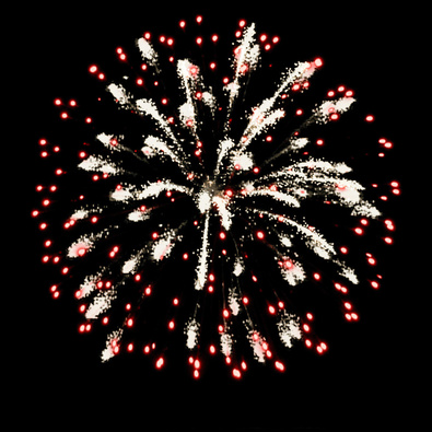 Огненный букет.