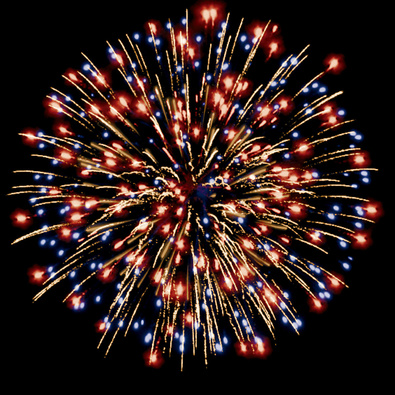 Праздничный салют.